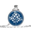 Family Tree - Circles - Love Lucy Silver Pendant