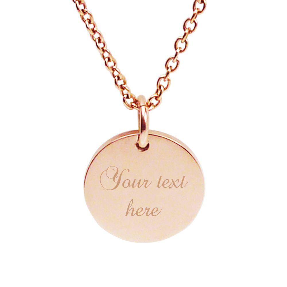 Rose Gold Pendant – Gift for Mum