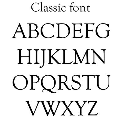 Rose Gold Monogram Letter Pendant (3 font options)