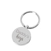 Daddy’s Keys – Silver engraved personalised keyring