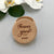Personalised wooden wedding ring box - Forever Yours