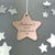 Personalised My 1st Christmas Star Ornament - Mirror Acrylic