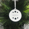 Personalised Name Christmas Ornament - Mirror Acrylic