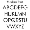 Engraved Letter Monogram Rose Gold Slider pendant (3 font options)
