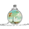 Wanderlust - Take Me to Paris - Love Lucy Silver Pendant