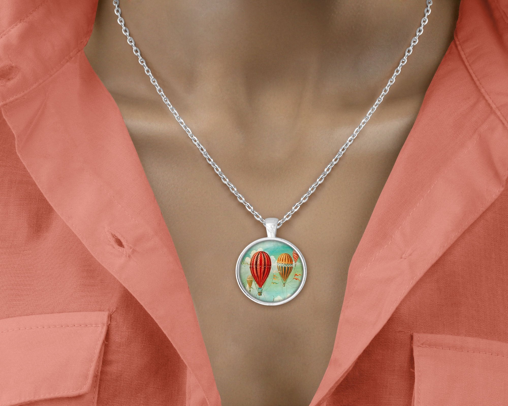 Wanderlust - Fly Away - Love Lucy Silver Pendant