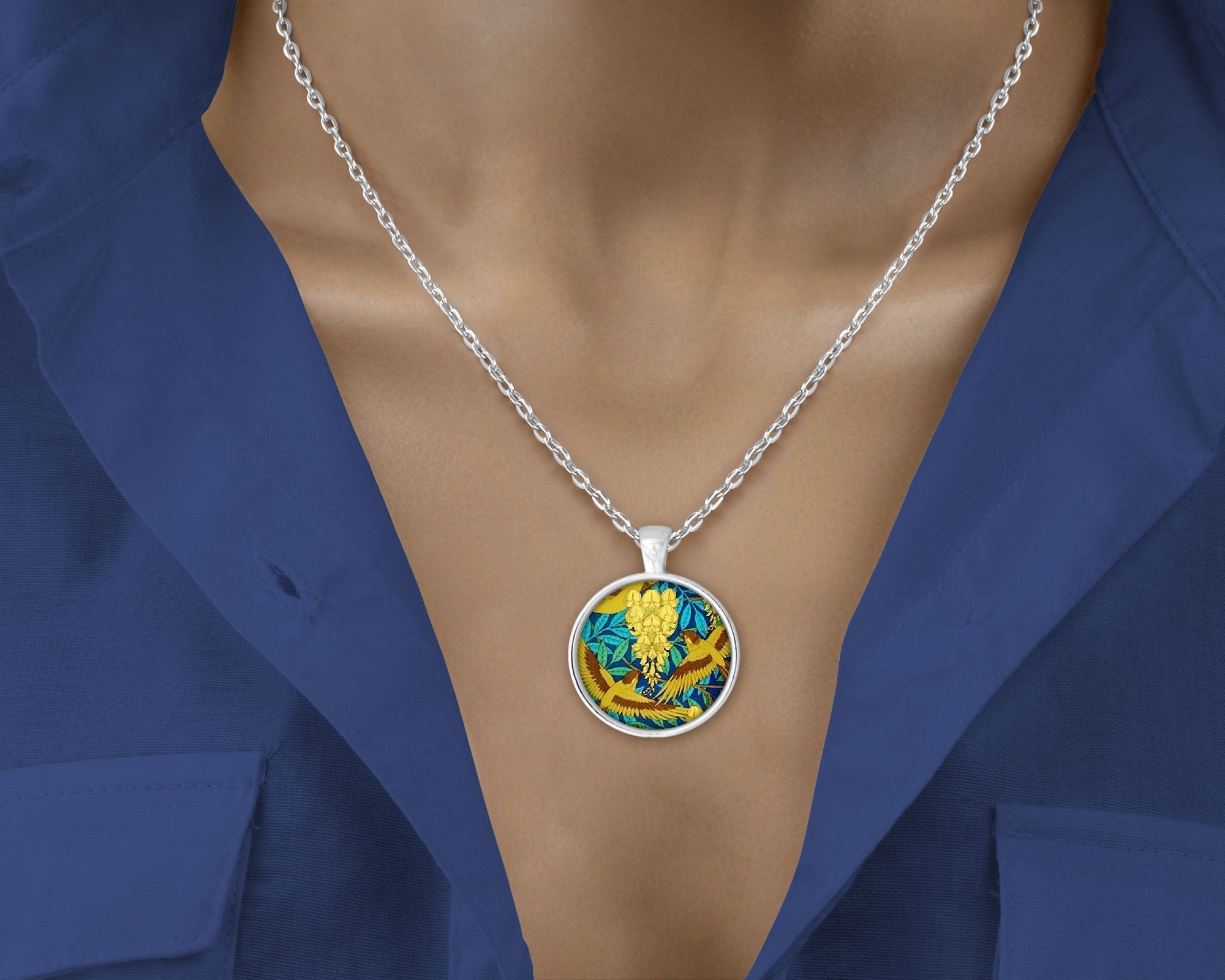 Woodland Wonder - Love Lucy Silver Pendant